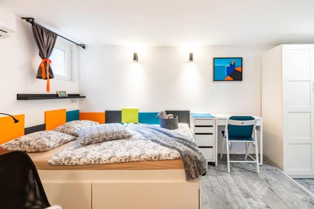 New Studio Apartment Emmy With Free Street Parking Zagreb Exterior photo